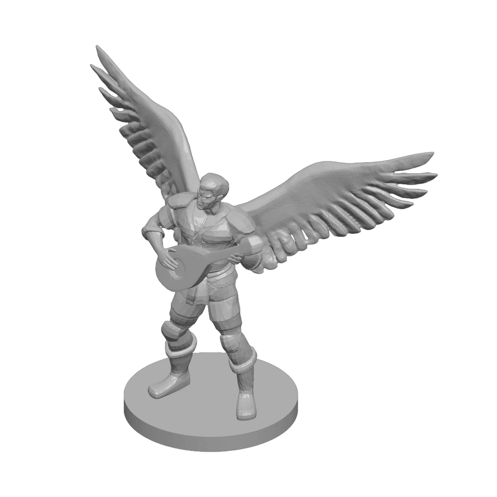 Aasimar Male Bard